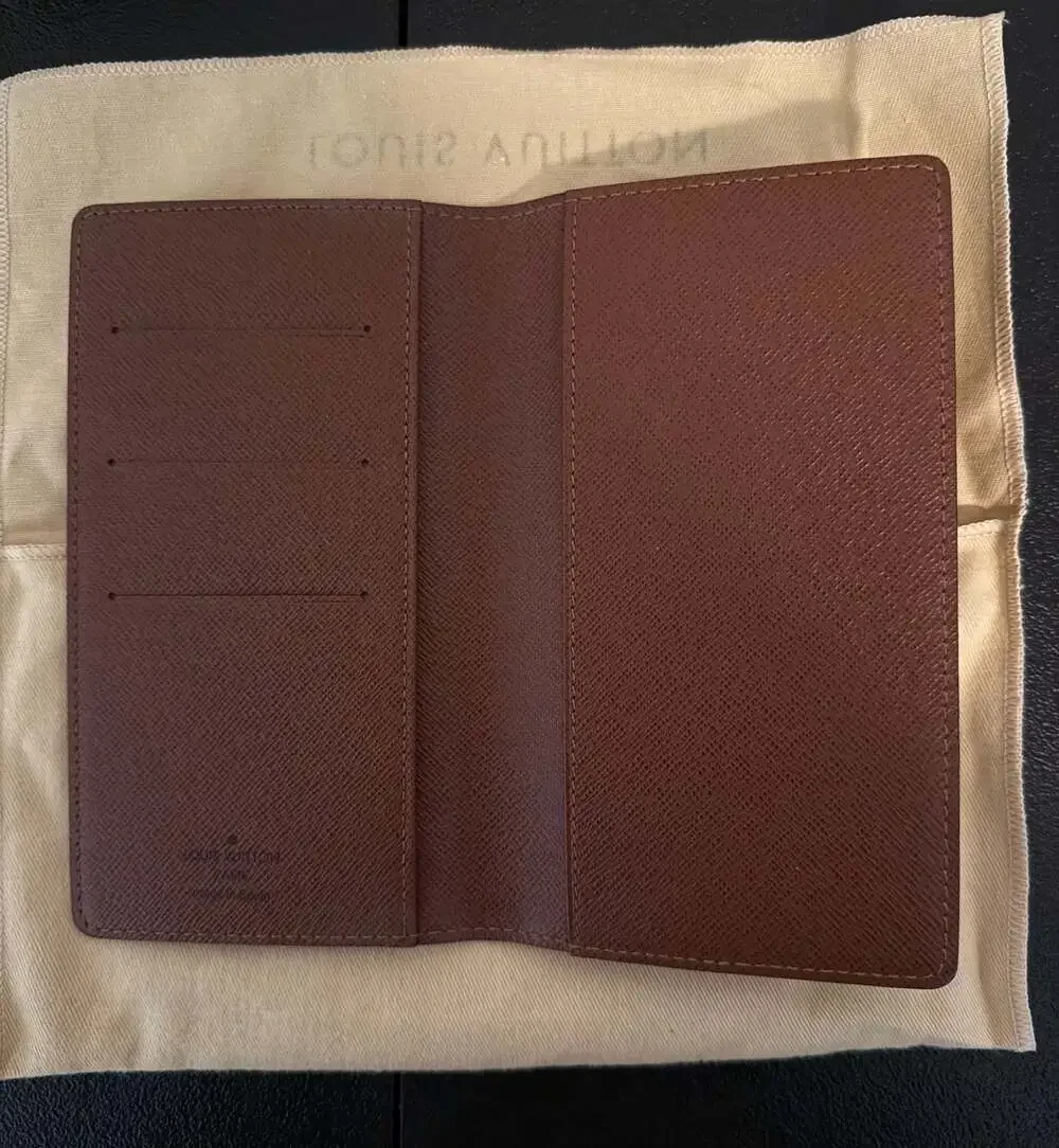 Louis Vuitton Monogram Canvas Long Wallet Checkbook Cover - Picture 4 of 6